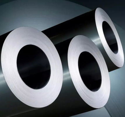 Un buen precio. ASTM A463 Aluminio de aleación de silicio recubrido de bobina Mesco sumergido en caliente 508mm en línea