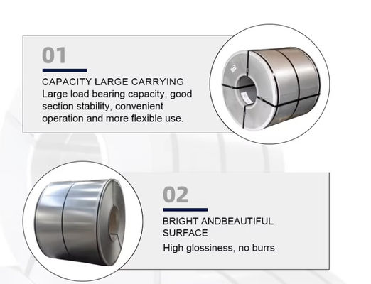 Un buen precio. 508mm Coil Inner Diam Grain Oriented Electrical Steel Coils with 1.7-1.9T Magnetic Flux Density en línea